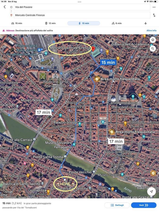 Uffizi & Santo Spirito Family/Groups Apartment ฟลอเรนซ์ ภายนอก รูปภาพ