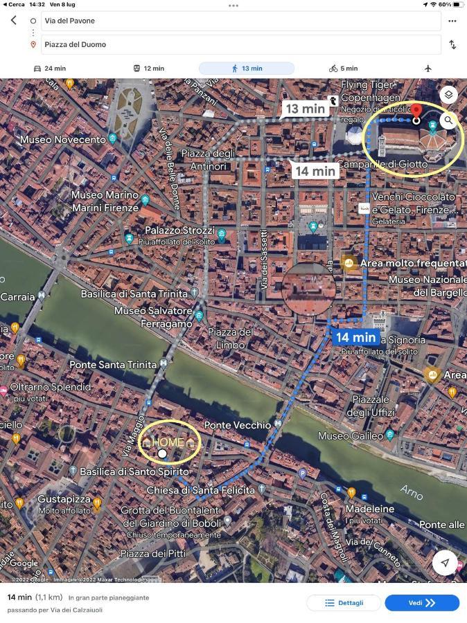 Uffizi & Santo Spirito Family/Groups Apartment ฟลอเรนซ์ ภายนอก รูปภาพ